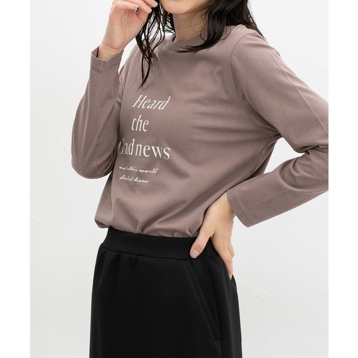 モカ | トップス カットソー 長袖 | Honeys