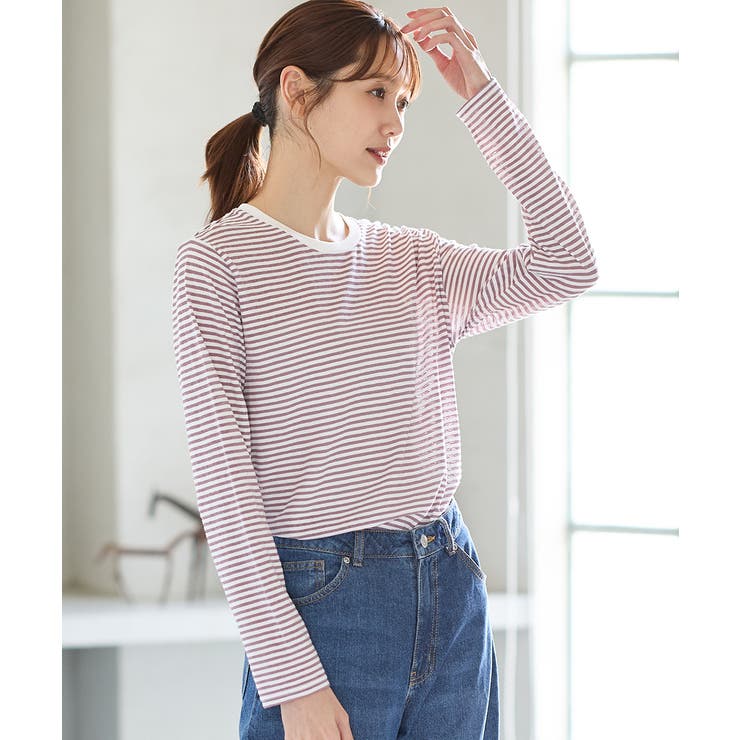 トップス カットソー 長袖[品番：HNSW0009717]｜Honeys（ハニーズ）の