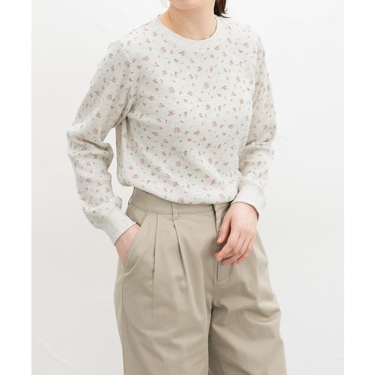 ピンク花柄 | トップス Tシャツ ロンＴ | Honeys