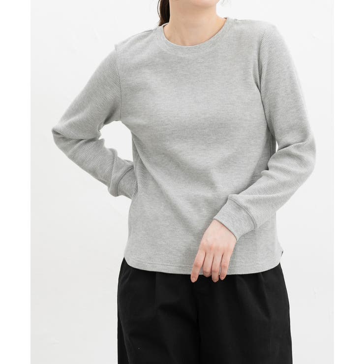 杢グレー | トップス Tシャツ ロンＴ | Honeys