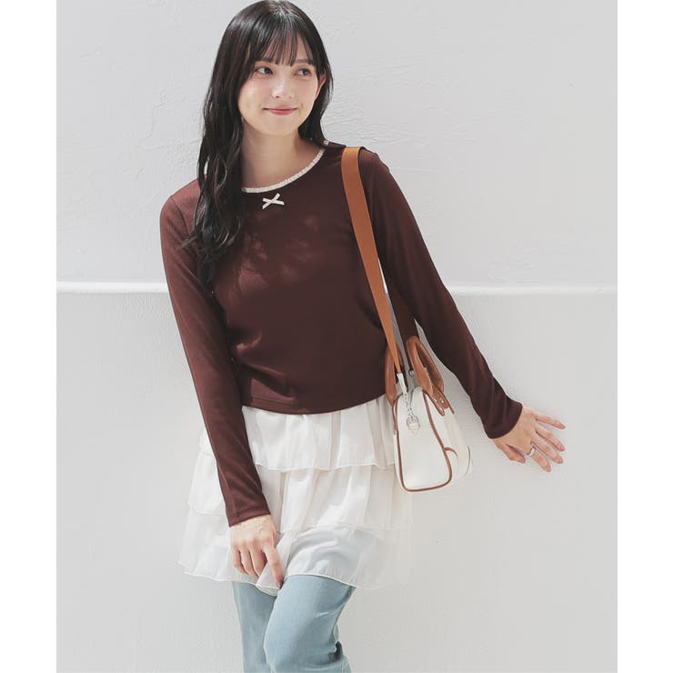 トップス カットソー 長袖 | Honeys | 詳細画像2 