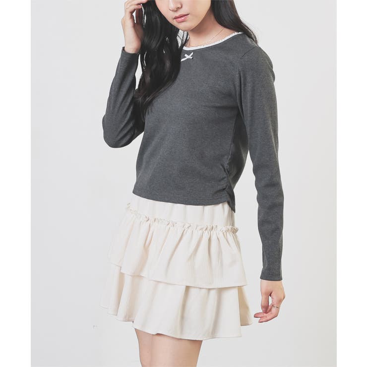 トップス カットソー 長袖 | Honeys | 詳細画像9 