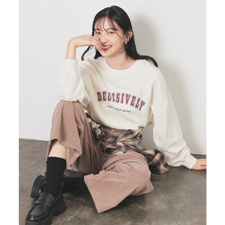 トップス スウェット 長袖 | Honeys | 詳細画像4 