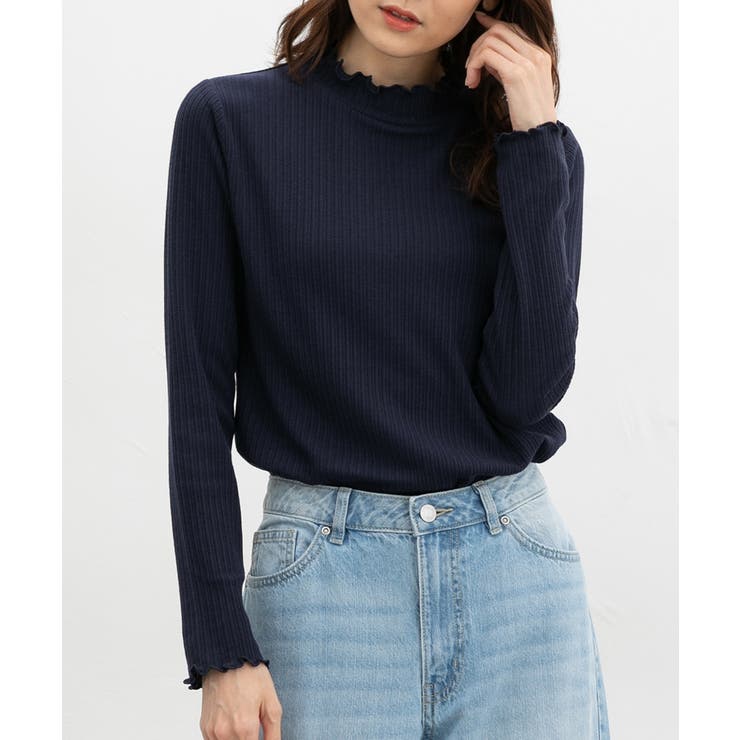 ネイビー | トップス Tシャツ ロンＴ | Honeys