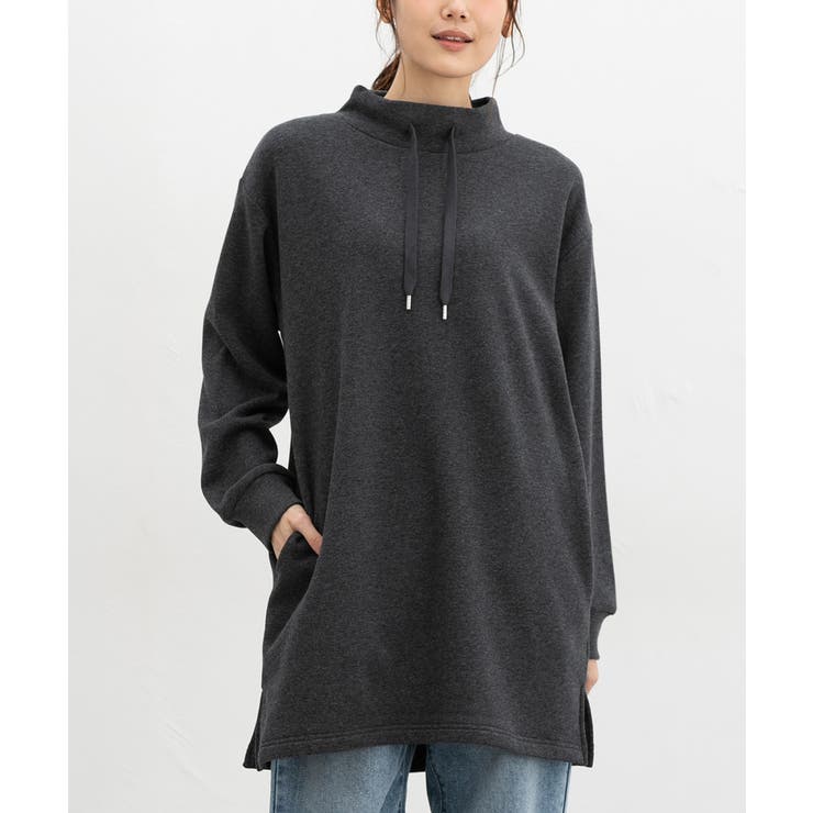 杢チャコール | トップス カットソー 長袖 | Honeys