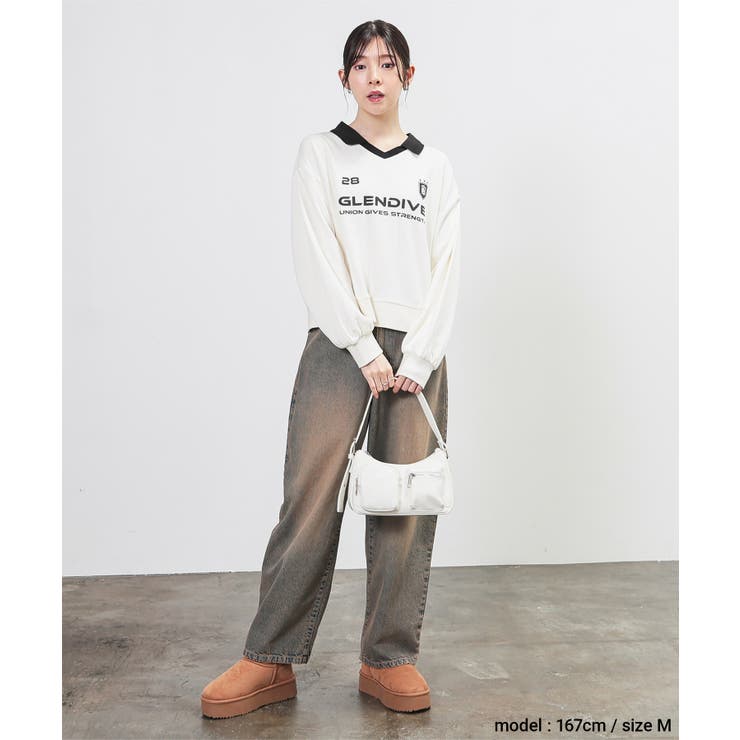 トップス スウェット 長袖 | Honeys | 詳細画像3 