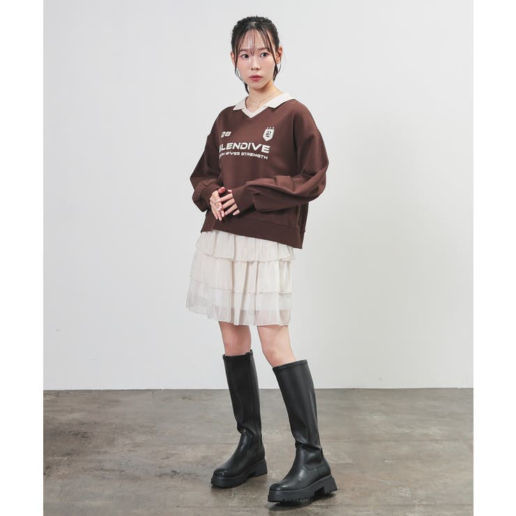 トップス スウェット 長袖 | Honeys | 詳細画像8 