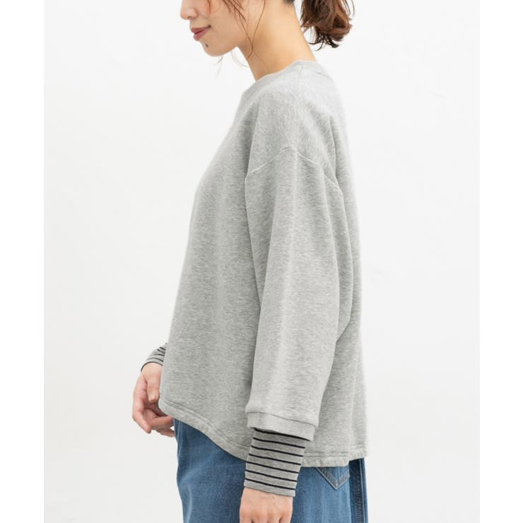 トップス スウェット スウェットトップス | Honeys | 詳細画像12 