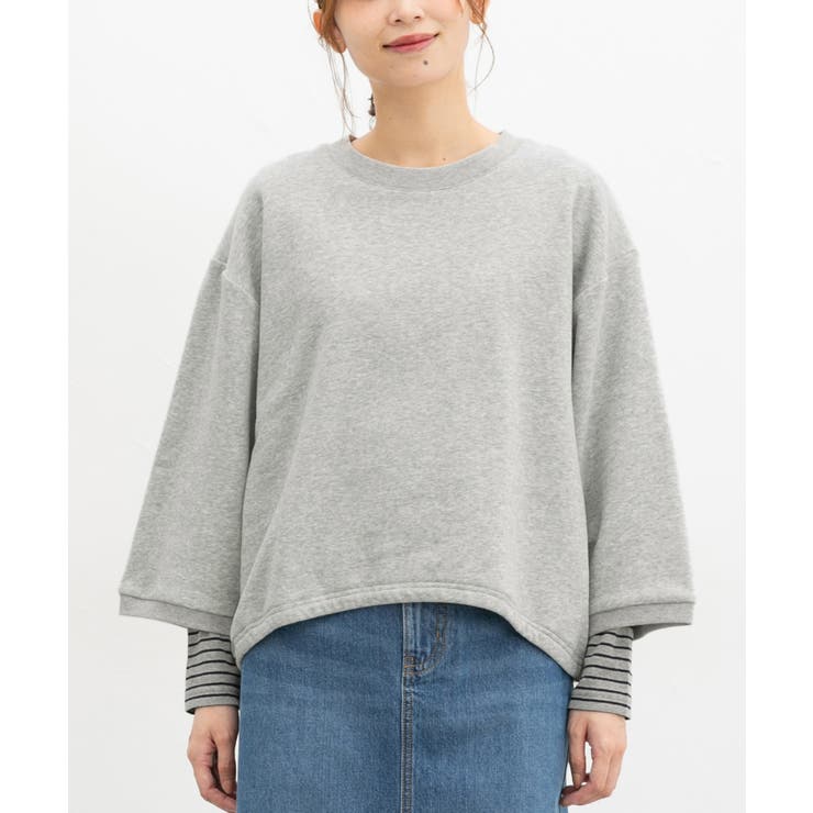 トップス スウェット スウェットトップス | Honeys | 詳細画像8 