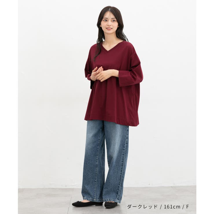 トップス カットソー チュニック | Honeys | 詳細画像8 