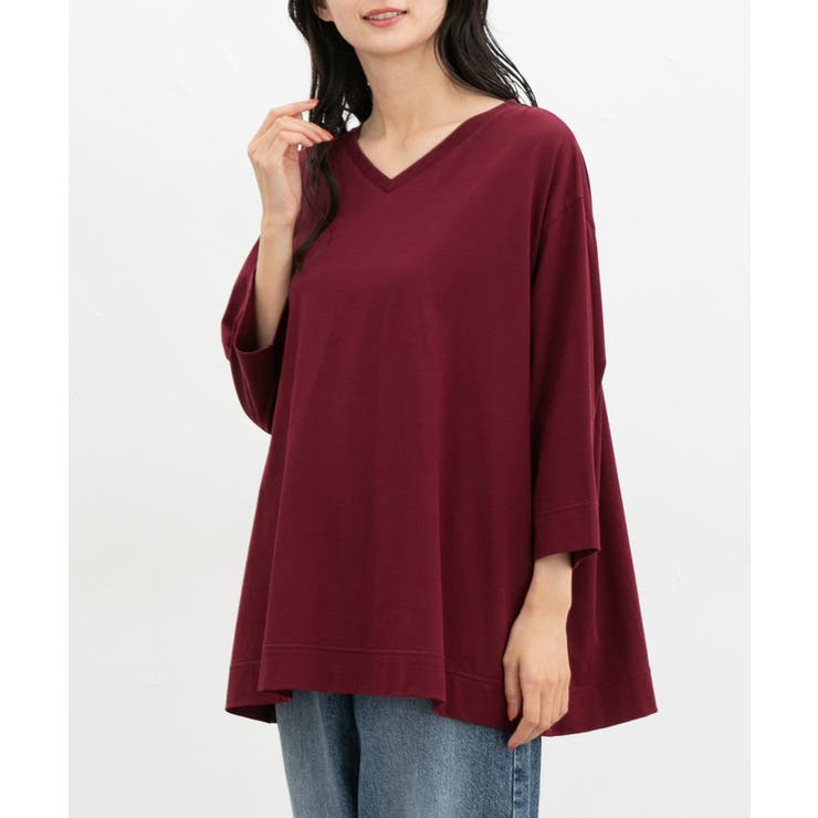 トップス カットソー チュニック | Honeys | 詳細画像9 