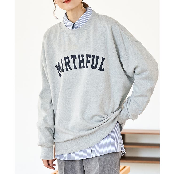 杢グレー | トップス スウェット 長袖 | Honeys