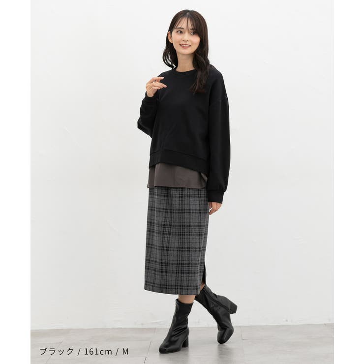 トップス スウェット 長袖 | Honeys | 詳細画像4 