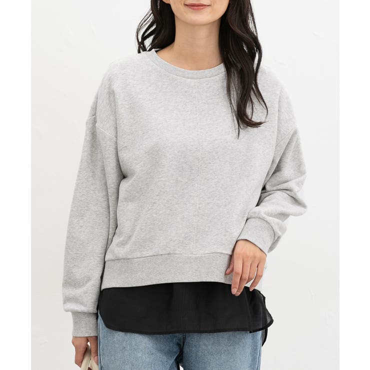 オートミール | トップス スウェット 長袖 | Honeys