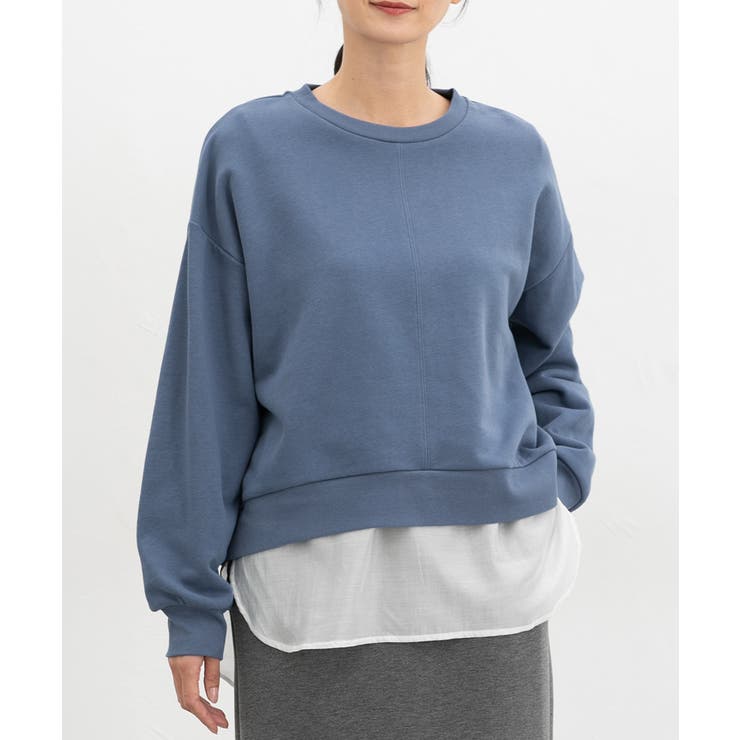 ダークブルー | トップス スウェット 長袖 | Honeys