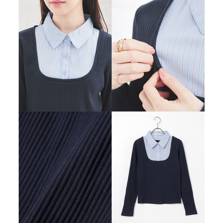 トップス カットソー 長袖 | Honeys | 詳細画像16 