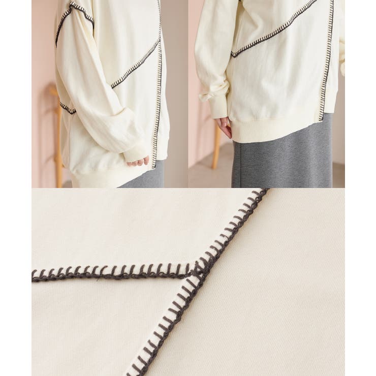 トップス スウェット 長袖 | Honeys | 詳細画像15 