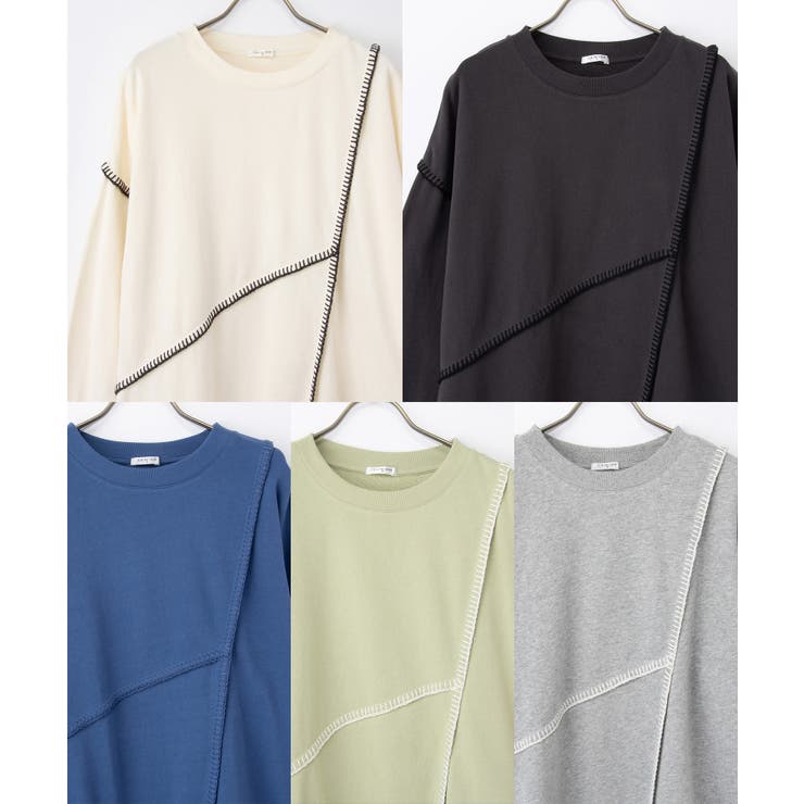 トップス スウェット 長袖 | Honeys | 詳細画像16 