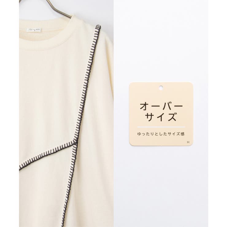 トップス スウェット 長袖 | Honeys | 詳細画像2 