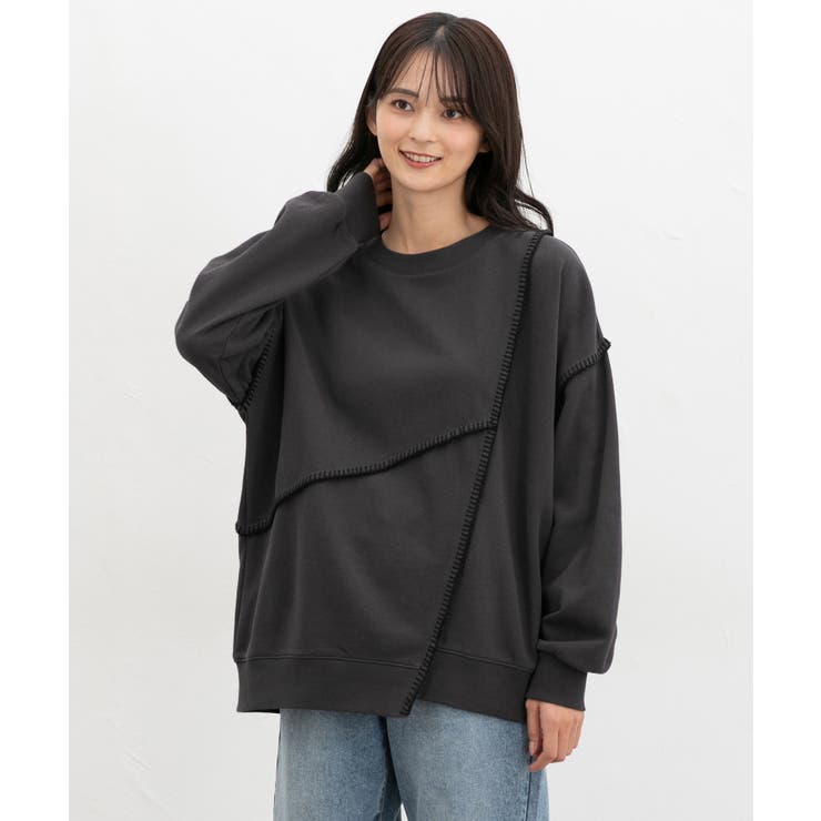 トップス スウェット 長袖 | Honeys | 詳細画像6 