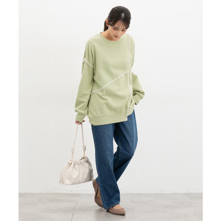 トップス スウェット 長袖 | Honeys | 詳細画像9 