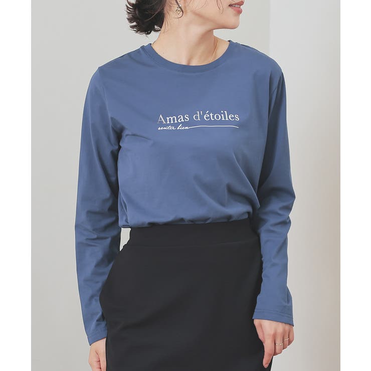 ブルー | トップス Tシャツ ロンＴ | Honeys