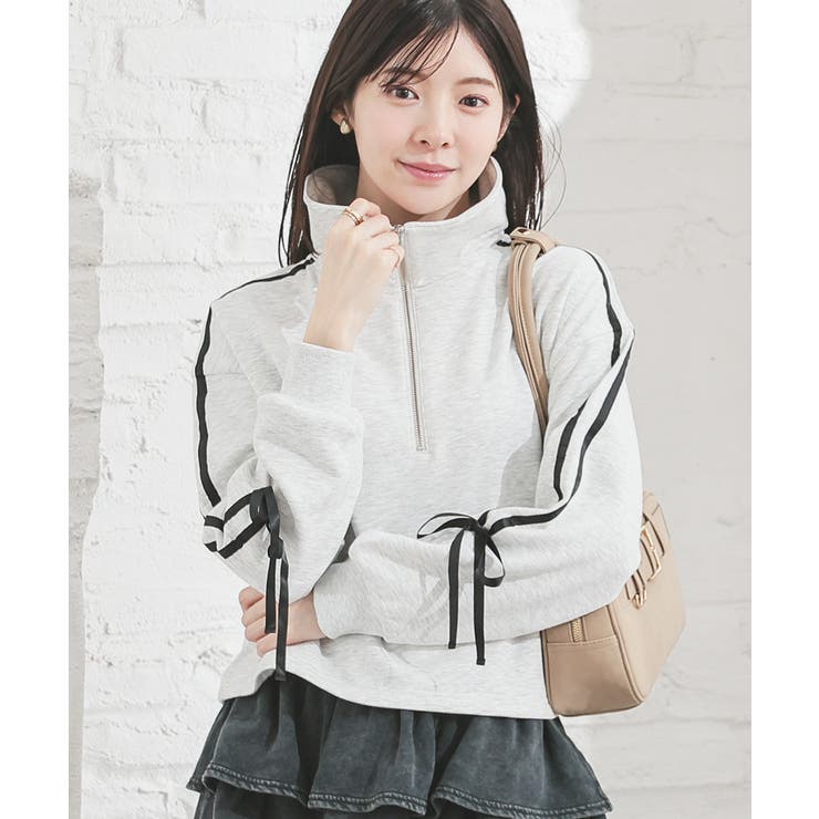 オートミール | トップス スウェット 長袖 | Honeys