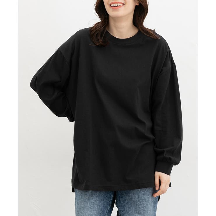 ブラック | トップス Tシャツ ロンＴ | Honeys