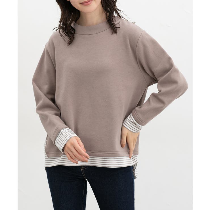 モカ | トップス カットソー 長袖 | Honeys