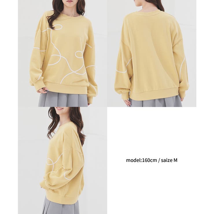 トップス スウェット 長袖 | Honeys | 詳細画像12 