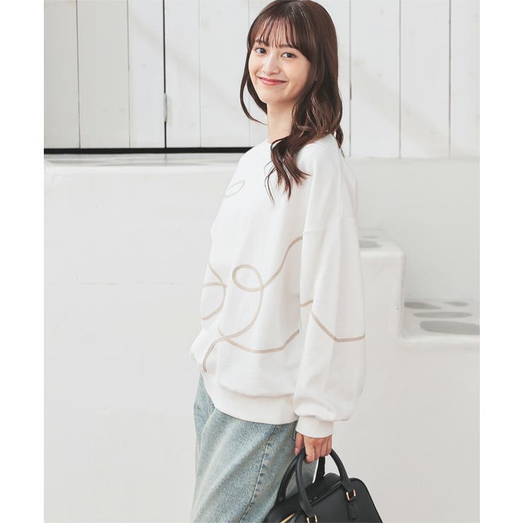 トップス スウェット 長袖 | Honeys | 詳細画像3 