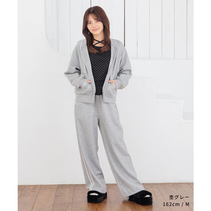 トップス パーカー ジップパーカー | Honeys | 詳細画像7 