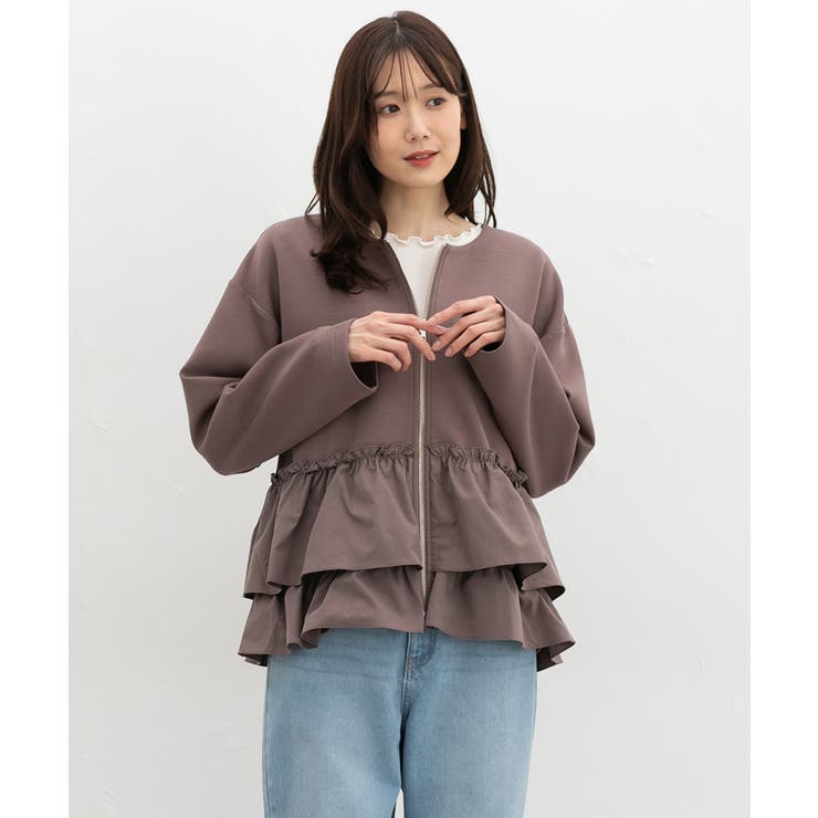 モカ | トップス カーディガン スウェット | Honeys