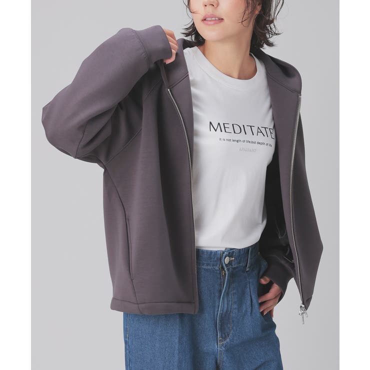 チャコール | トップス スウェット 長袖 | Honeys