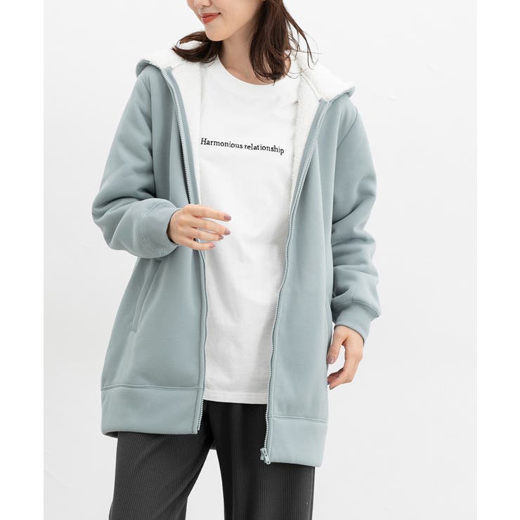サックス | トップス スウェット 長袖 | Honeys