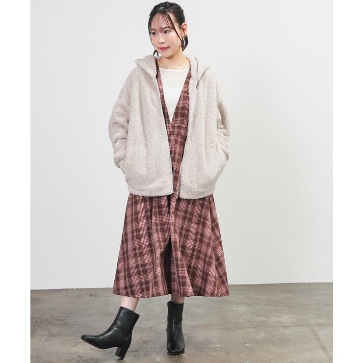 トップス パーカー ジップパーカー | Honeys | 詳細画像12 