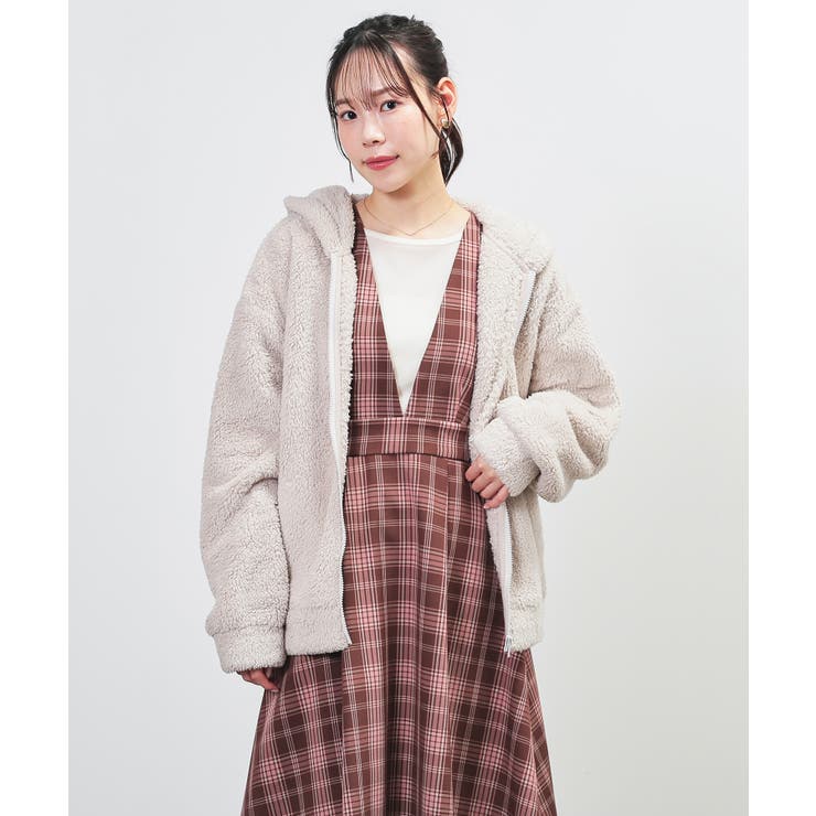 トップス パーカー ジップパーカー | Honeys | 詳細画像13 