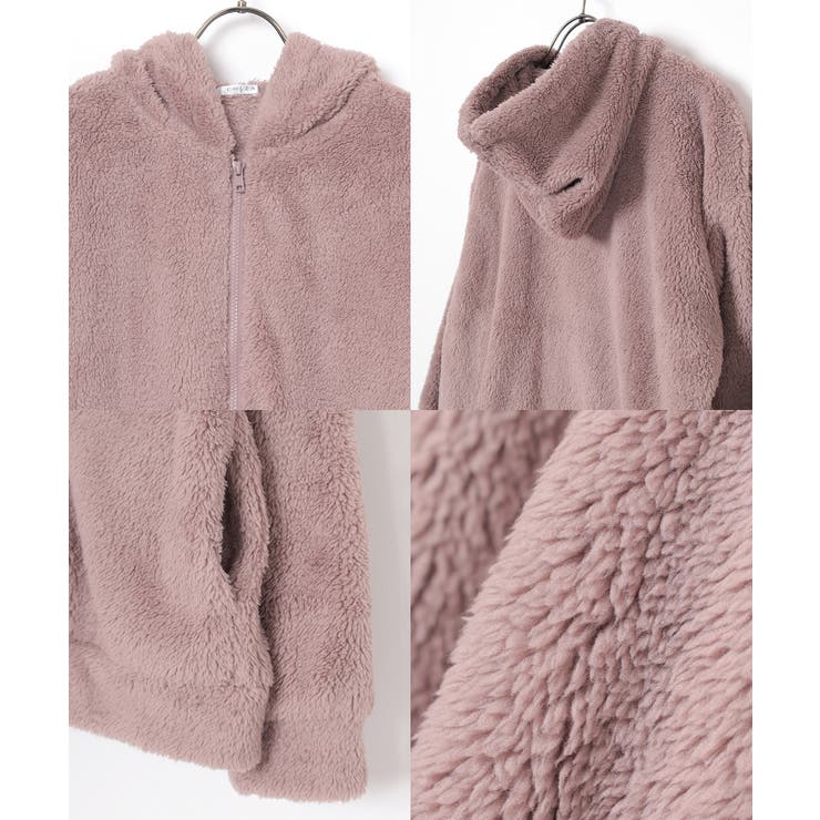 トップス パーカー ジップパーカー | Honeys | 詳細画像16 