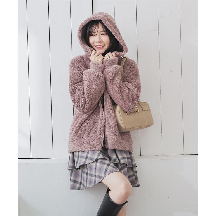 トップス パーカー ジップパーカー | Honeys | 詳細画像4 