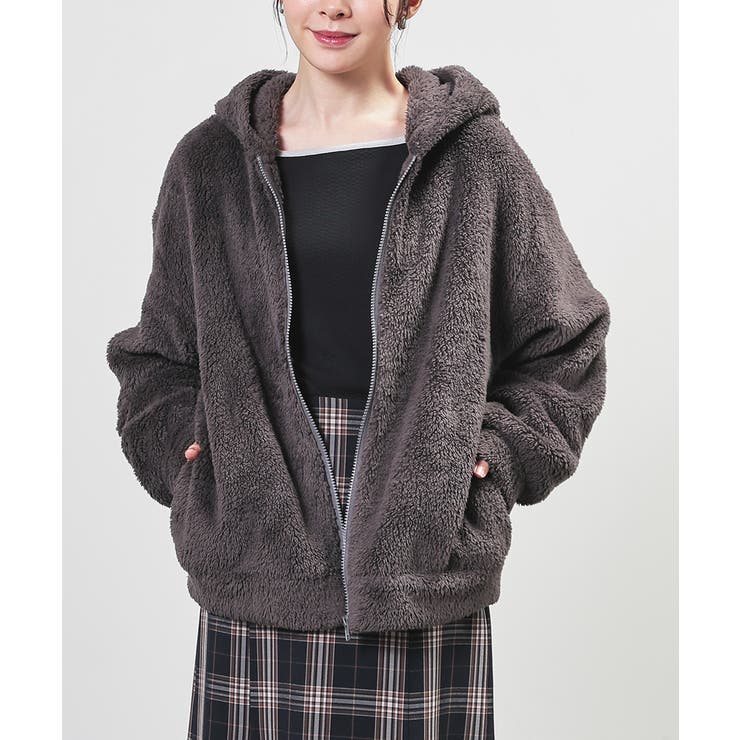 スミクロ | トップス パーカー ジップパーカー | Honeys