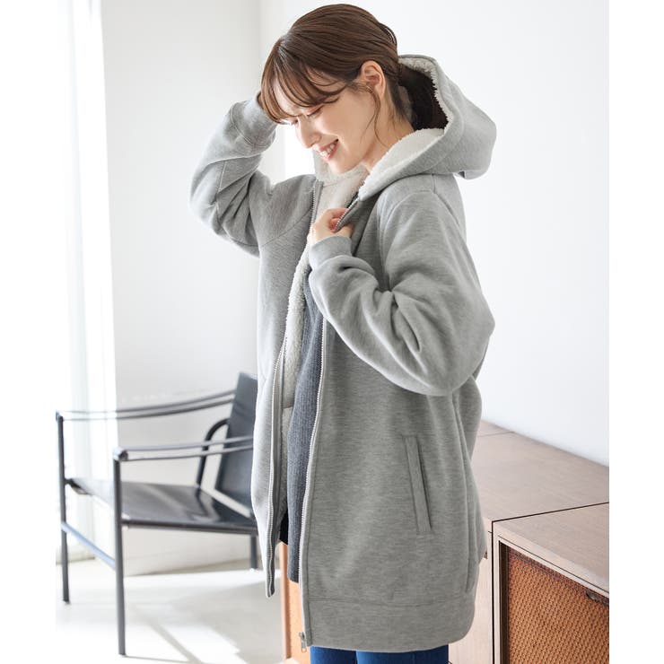 トップス パーカー ジップパーカー | Honeys | 詳細画像9 