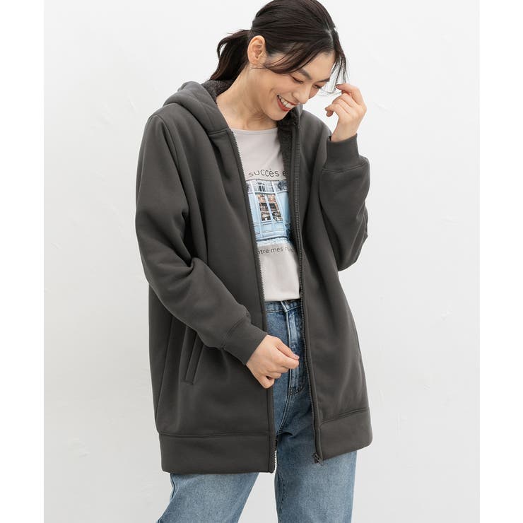 スミクロ | トップス パーカー ジップパーカー | Honeys