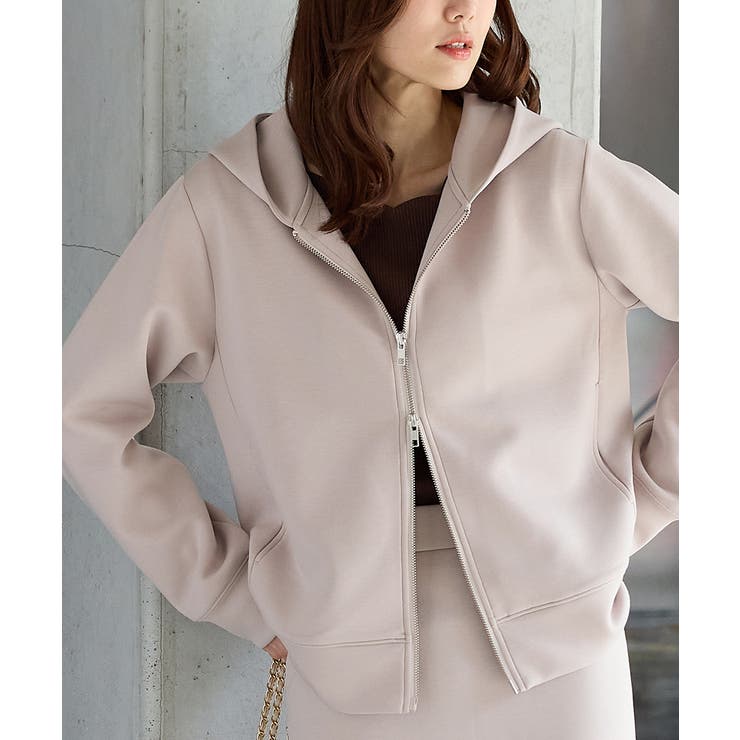 グレージュ | トップス パーカー スウェット | Honeys