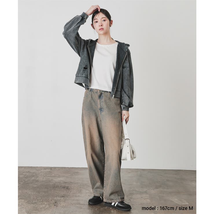 トップス パーカー ジップパーカー | Honeys | 詳細画像5 