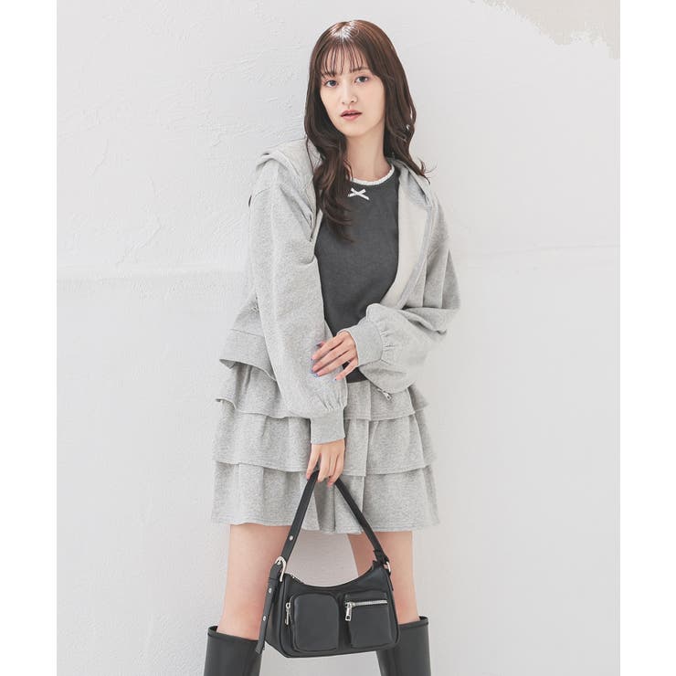 トップス パーカー ジップパーカー | Honeys | 詳細画像8 