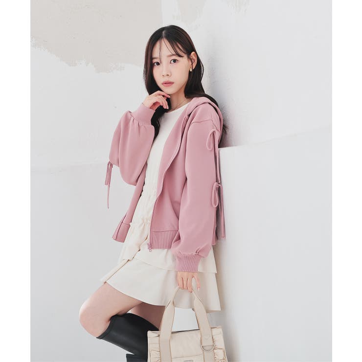 トップス パーカー スウェット | Honeys | 詳細画像2 