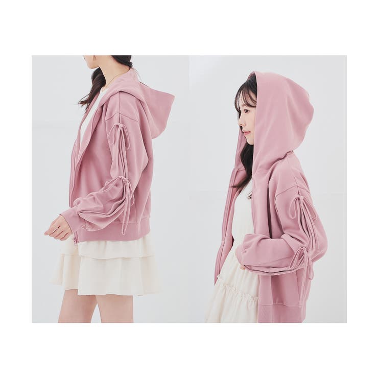 トップス パーカー スウェット | Honeys | 詳細画像9 