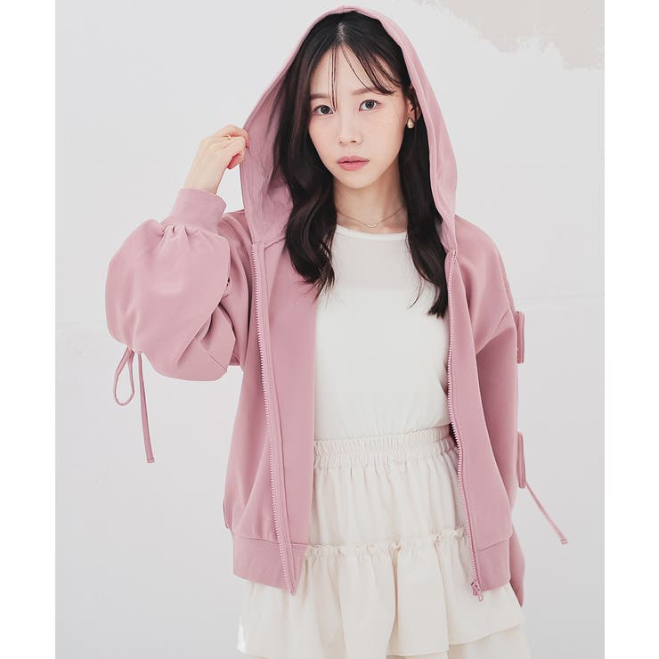 ピンク | トップス パーカー スウェット | Honeys