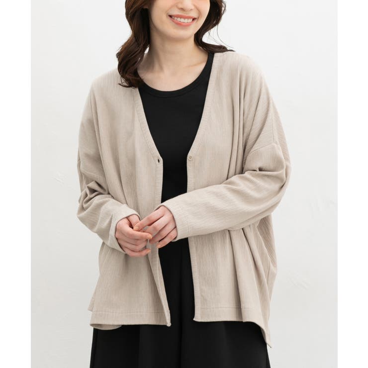 トップス カーディガン 長袖 | Honeys | 詳細画像9 