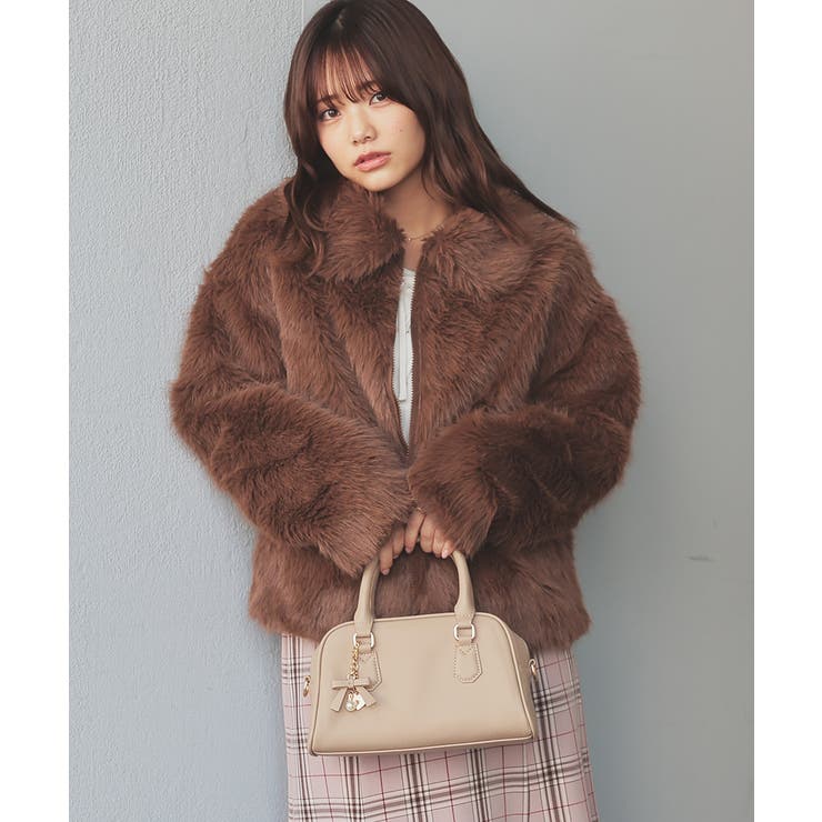 ブラウン | アウター ジャンパー ブルゾン | Honeys